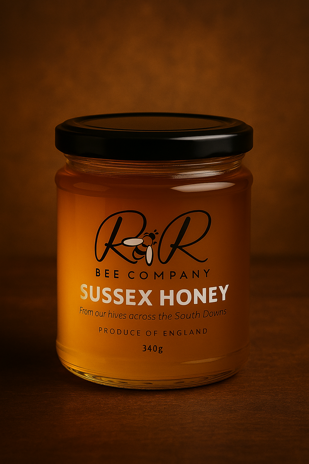 340g Clear Sussex Honey